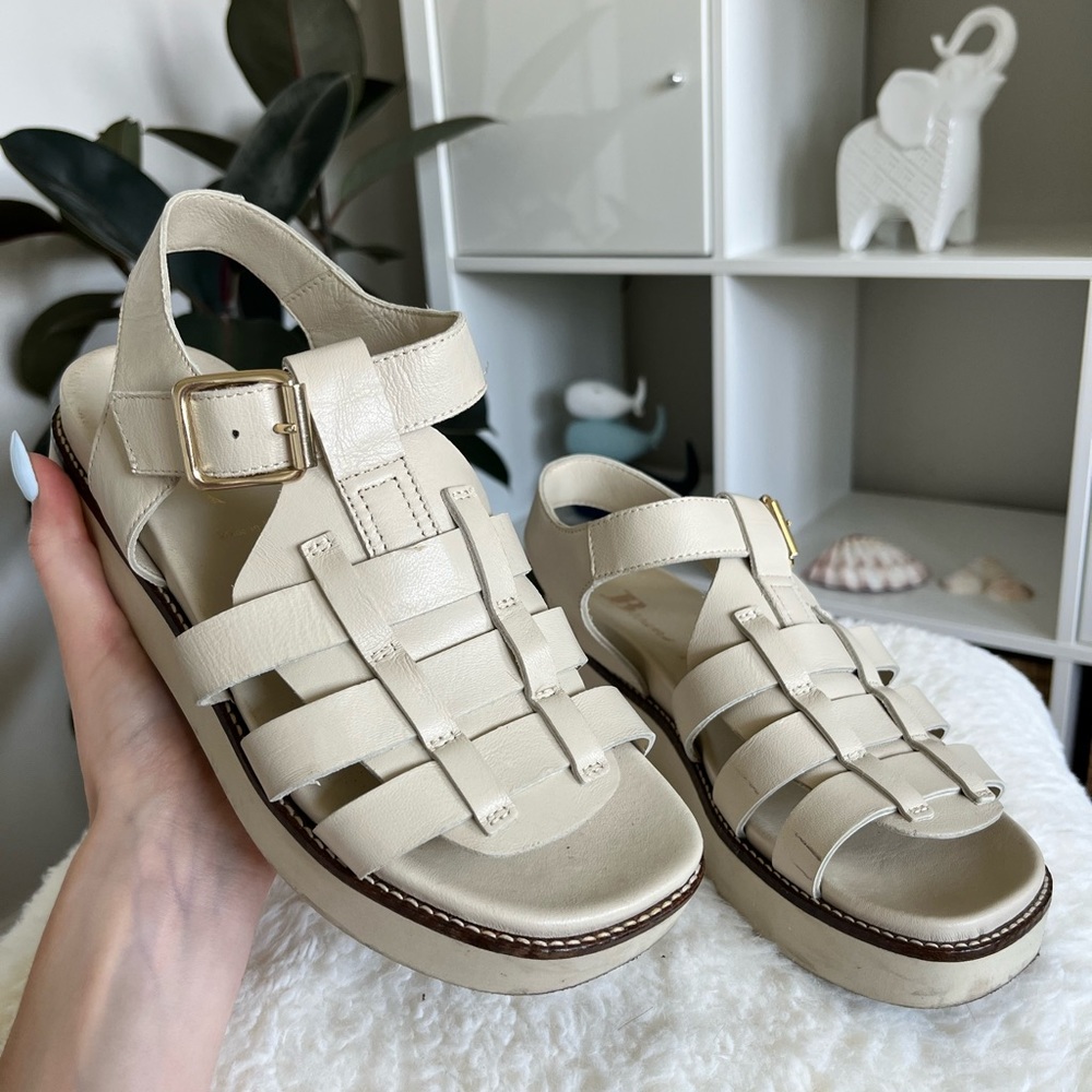 BROWNS SOHO BEIGE SANDALS